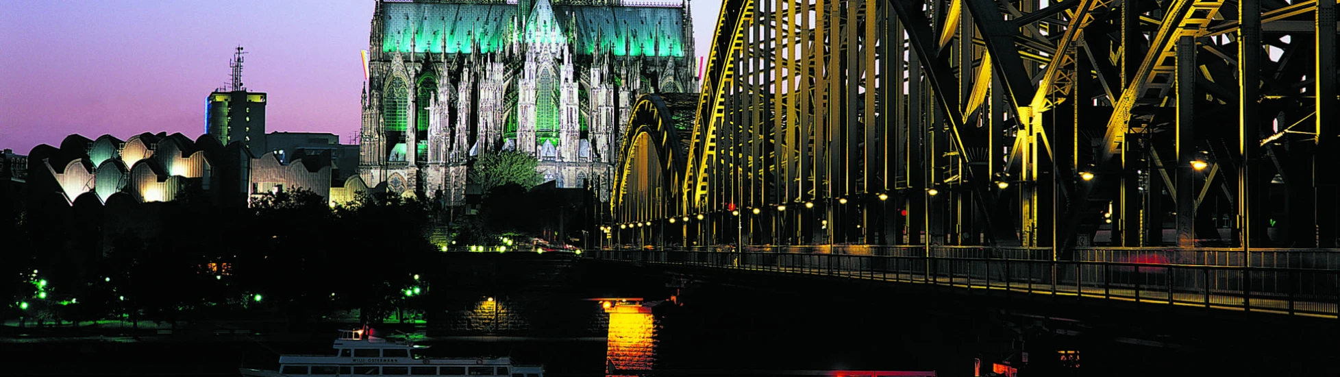 Bridge and cathedral Cologne